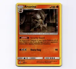 Arcanine 6/18 Detective Pikachu Holo 2019 Pokemon HP - Image 1