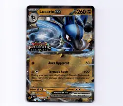 Lucario ex (Prismatic Evolutions Stamp) 051/131 2025 STAMPED Pokemon NM - Image 1