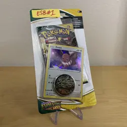 Evolving Skies Checklane Blister Pack w/ Eevee Promo Pokemon TCG SEALED #1 - Image 3