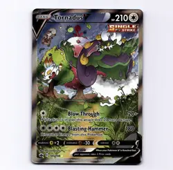 Tornadus V (Alternate Alt Full Art) 185/198 SWSH06: Chilling Reign 2021 Pokemon - Image 1
