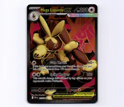 Mega Lopunny ex 115/094 ME02: Phantasmal Flames Ultra Rare 2025 Pokemon - Image 1