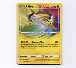 Raikou 050/185 SWSH04: Vivid Voltage 2020 Pokemon NM - Image 1