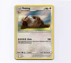 Slaking 18/18 Detective Pikachu 2019 Pokemon MP - Image 1