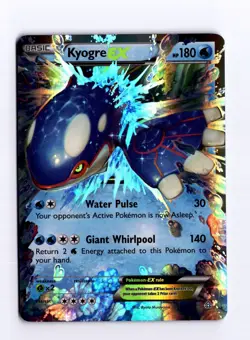 Kyogre EX 54/160 XY - Primal Clash Ultra Rare 2015 Pokemon LP - Image 2