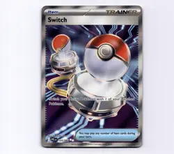 Switch 123/094 ME02: Phantasmal Flames Ultra Rare Full Art 2025 Pokemon NM - Image 1