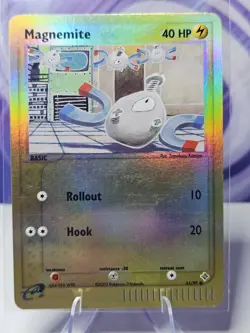 Pokemon Magnemite 61/97 EX Dragon Reverse Holo LP - Image 1
