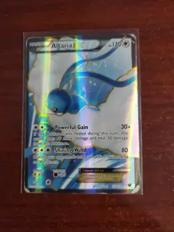 Pokemon TCG Altaria-EX Fates Collide 123/124 Holo Full Art Ultra Rare - Image 1