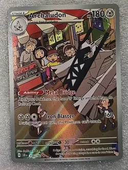 Pokemon TCG Archaludon 155/142 Stellar Crown 2024 NM - Image 2