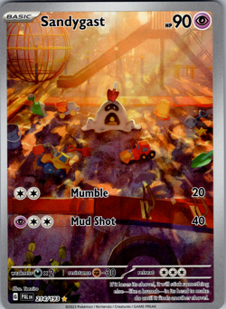 Pokemon Card - 214/193 - Paldea Evolved EN - Sandygast - Illustration Rare - Image 1