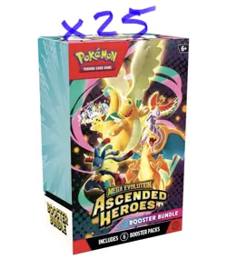 Pokemon Ascended Heroes Booster Bundle- x25 🔥✅ - Image 1
