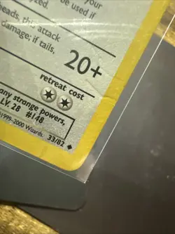 Dark Dragonair 33/82, Team Rocket, Pokemon TCG, WOTC, Vintage 2000, Uncommon, LP - Image 2