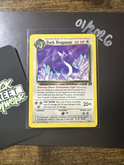 Dark Dragonair 33/82, Team Rocket, Pokemon TCG, WOTC, Vintage 2000, Uncommon, LP - Image 4