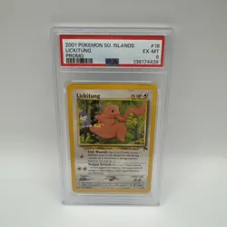 Pokemon Southern Islands Collection Promo Lickitung 16/18 PSA 6 - Image 1