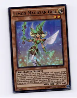 Lemon Magician Girl Ultra Rare The Dark Side of Dimensions Unlimited MVP1-EN051 - Image 1