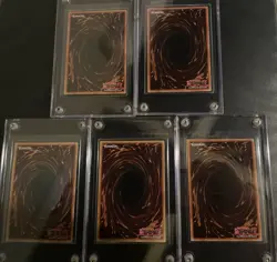 5 Blue Eyes White Dragon & 5 Dark Magician Pack Fresh M/NM Yu-Gi-Oh! Card Lot - Image 2