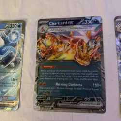 Pokemon TCG Jumbo Oversized Black StarPromo Card Lot Charizard EX Blastoise EX - Image 3