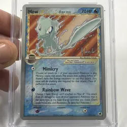 Mew World Championship Decks Empotech 2008 CGC 5.5 EX+ Pokemon TCG Card - Image 2