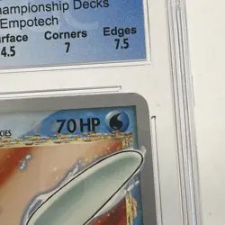 Mew World Championship Decks Empotech 2008 CGC 5.5 EX+ Pokemon TCG Card - Image 5