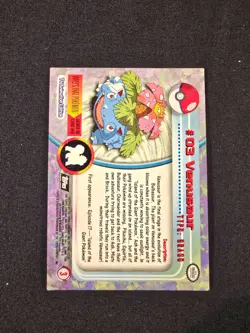 Pokemon Topps TV Animation Edition Foil Lot 7 Cards Venusaur Jigglypuff Golduck - Image 4