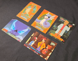 Vintage Pokemon Topps Mixed Lot 24 Cards Dragonite Mewtwo Pikachu Professor Oak - Image 5