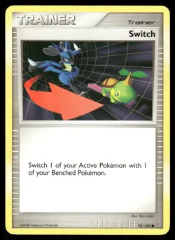 Pokemon Cards Switch 93/100 Stormfront Common LP - Image 1