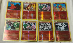 Pokemon XY Holo Fire Lot 8 Cards Slugma Charmander Tepig Magmar Litleo - Image 2