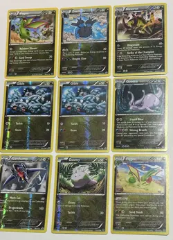 Pokemon XY Reverse Holo Dragon Lot 9 Cards Flygon Zweilous Gible Goodra - Image 1
