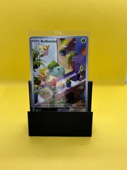 Pokemon TCG Bulbasaur Stellar Crown Illustration Card 143/142 - Image 1