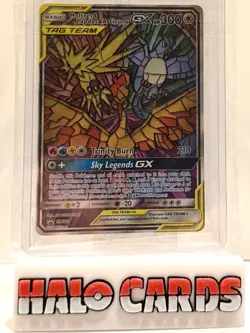 SEALED Moltres & Zapdos & Articuno GX SM210 Sm Promos Holo Pokemon Card B - Image 1