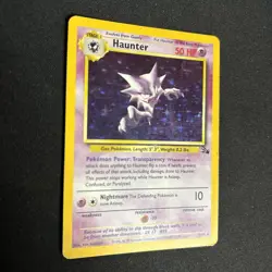 Haunter - 6/62 - Pokemon Fossil Unlimited Holo Rare Card WOTC LP - Image 1
