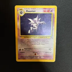 Haunter - 6/62 - Pokemon Fossil Unlimited Holo Rare Card WOTC LP - Image 4