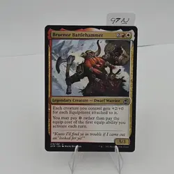 Bruenor Battlehammer Adventures in the Forgotten Realms Regular 219 Mtg - Image 2