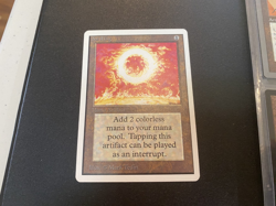 1993 WotC MAGIC the Gathering UNLIMITED unplayed SOL RING mint Beautiful - Image 2