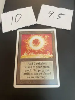 1993 WotC MAGIC the Gathering UNLIMITED unplayed SOL RING mint Beautiful - Image 4