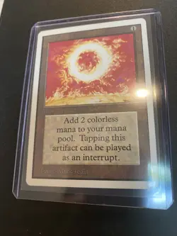 1993 WotC MAGIC the Gathering UNLIMITED unplayed SOL RING mint Beautiful - Image 5