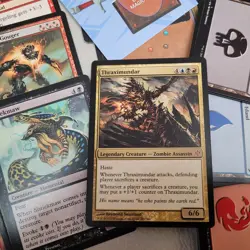 Custom Commander MTG Deck Magic = *ELEMENTALS* Tribal - Black Red Blue Grixis - Image 1