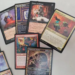 Custom Commander MTG Deck Magic = *ELEMENTALS* Tribal - Black Red Blue Grixis - Image 4