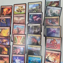 Custom Commander MTG Deck Magic = *ELEMENTALS* Tribal - Black Red Blue Grixis - Image 5