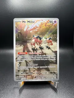Mr. Mime - 179/165 - Illustration Rare - Pokemon 151 - Pokemon - LP - Image 1