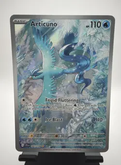 Pokemon: Articuno Illustration Rare IR Full Art Holo 161/159 Journey Together - Image 1