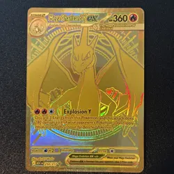 Pokemon Ascended Heroes Mega Charizard Y EX 294/217 Gold Hyper Rare Near Mint NM - Image 1