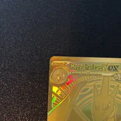 Pokemon Ascended Heroes Mega Charizard Y EX 294/217 Gold Hyper Rare Near Mint NM - Image 2
