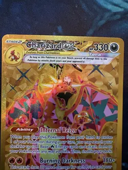 Charizard ex 228/197 - Obsidian Flames Gold Hyper Rare Pokemon TCG NM - Image 3