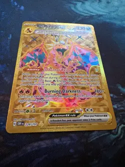 Charizard ex 228/197 - Obsidian Flames Gold Hyper Rare Pokemon TCG NM - Image 4