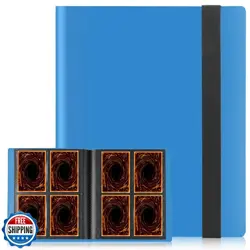 Card Binder, Upgraded 4 Pockets Trading Card Binder for Cards, Mini Collectio - Image 1