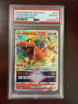 Pokemon 2022 Japanese SWSH VSTAR Universe Charizard #014 Psa 10 - Image 1