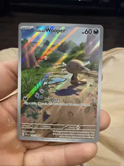 Paldean Wooper 102/094 Me02: Phantasmal Flames Holo Pokemon TCG NM - Image 1