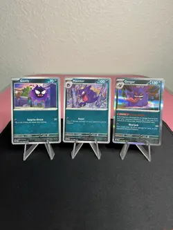 Gastly 048 Haunter 049 Gengar 050 Rare Pokemon Perfect Order Set - MINT - Image 1