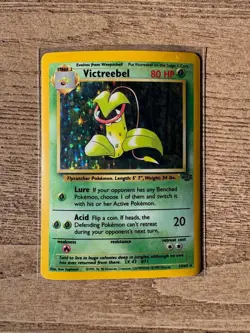 Pokemon TCG Victreebel Jungle 14/64 Holo Unlimited Holo Rare - Image 1
