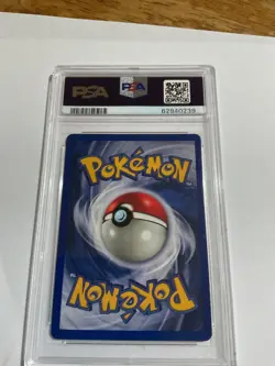 1999 POKEMON BASE SET SHADOWLESS #46 CHARMANDER PSA 8 - Image 2
